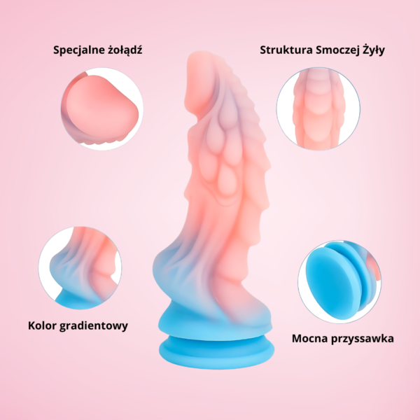 Realistycznego Smoczego Dildo